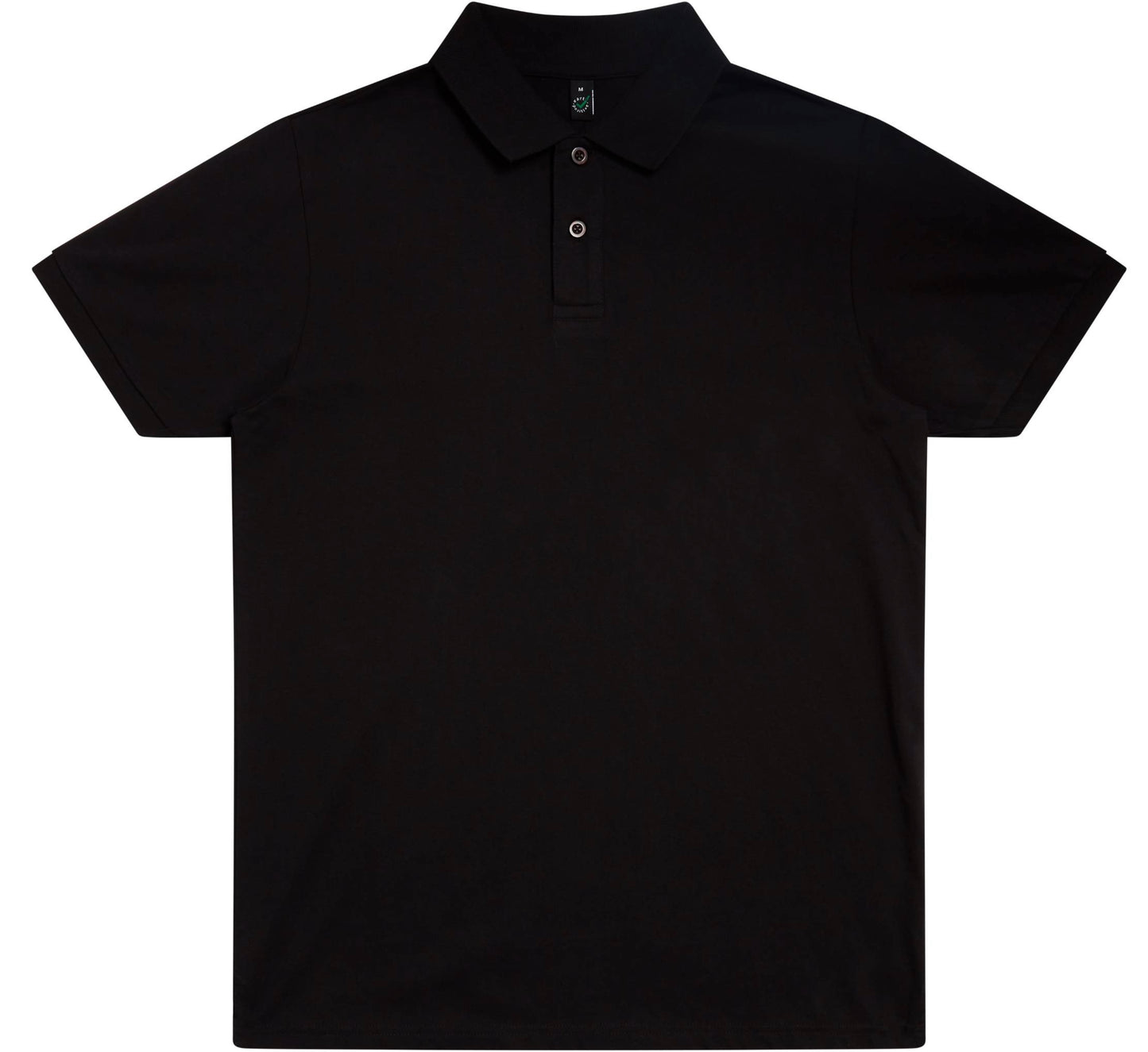 Earth Positive Jersey Polo Shirt - Black - L