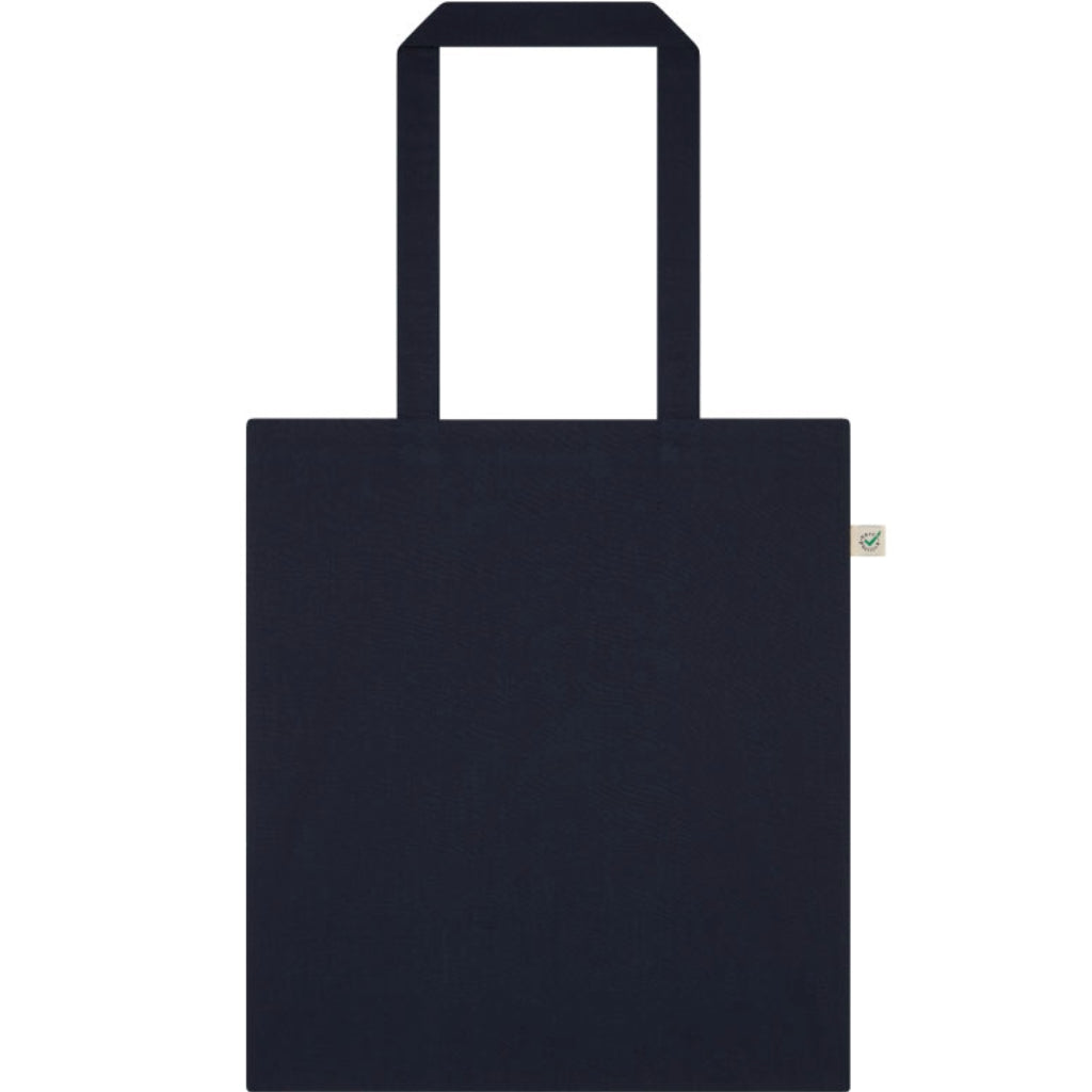 EARTH POSITIVE CLASSIC SHOPPER TOTE BAG - FRENCH NAVY