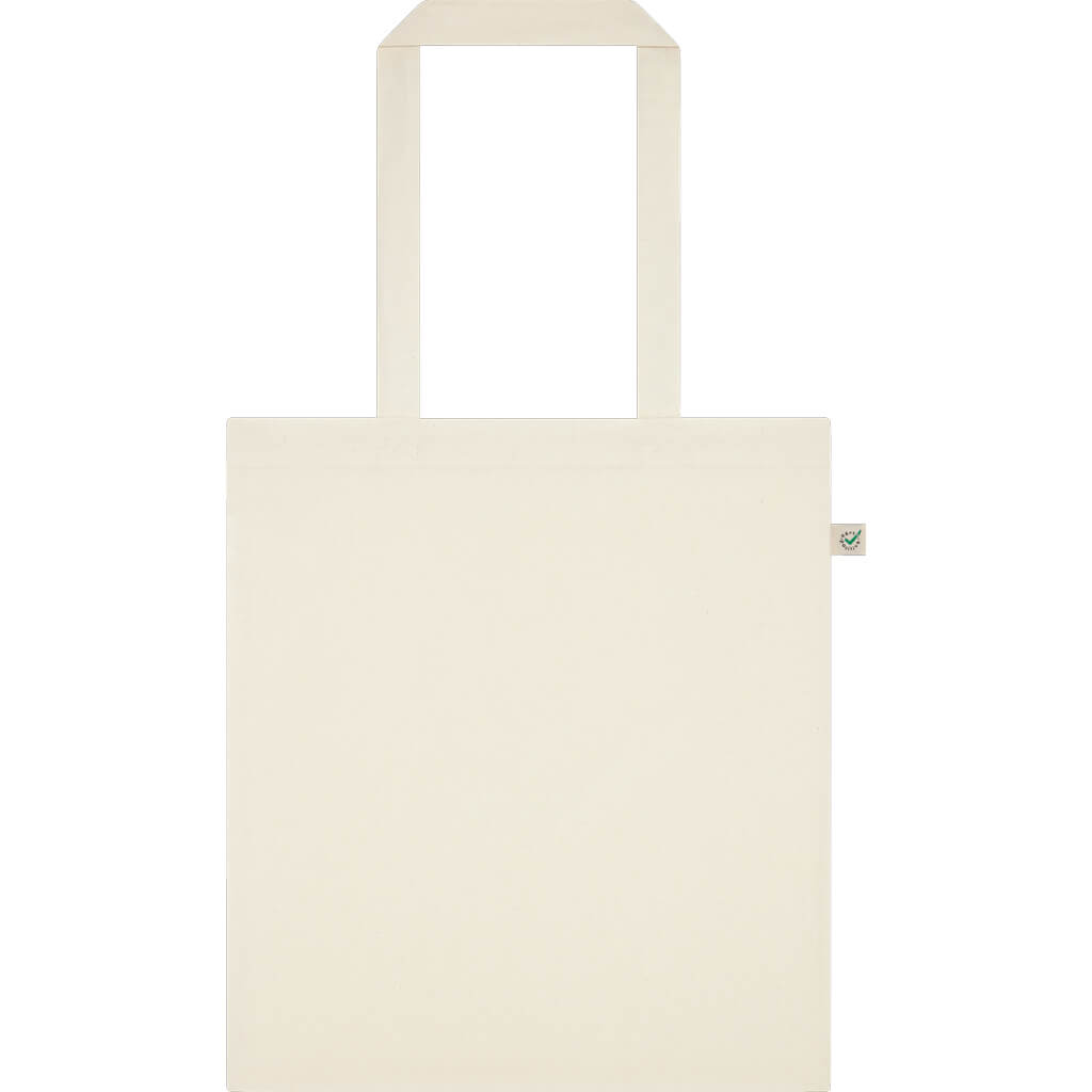 EARTH POSITIVE CLASSIC SHOPPER TOTE BAG - NATURAL (UNDYED)