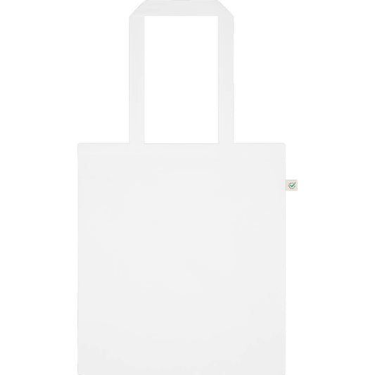 EARTH POSITIVE CLASSIC SHOPPER TOTE BAG - WHITE