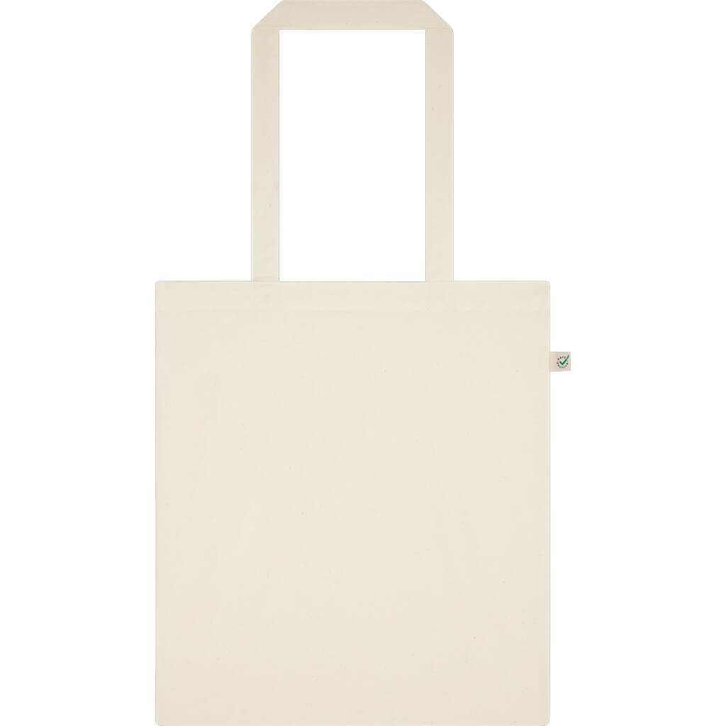 Earth Positive Premium Shopper Tote Bag - Natural - ONE SIZE