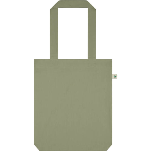 Earth Positive Fashion 50/50 Tote Bag - Light Olive - ONE SIZE