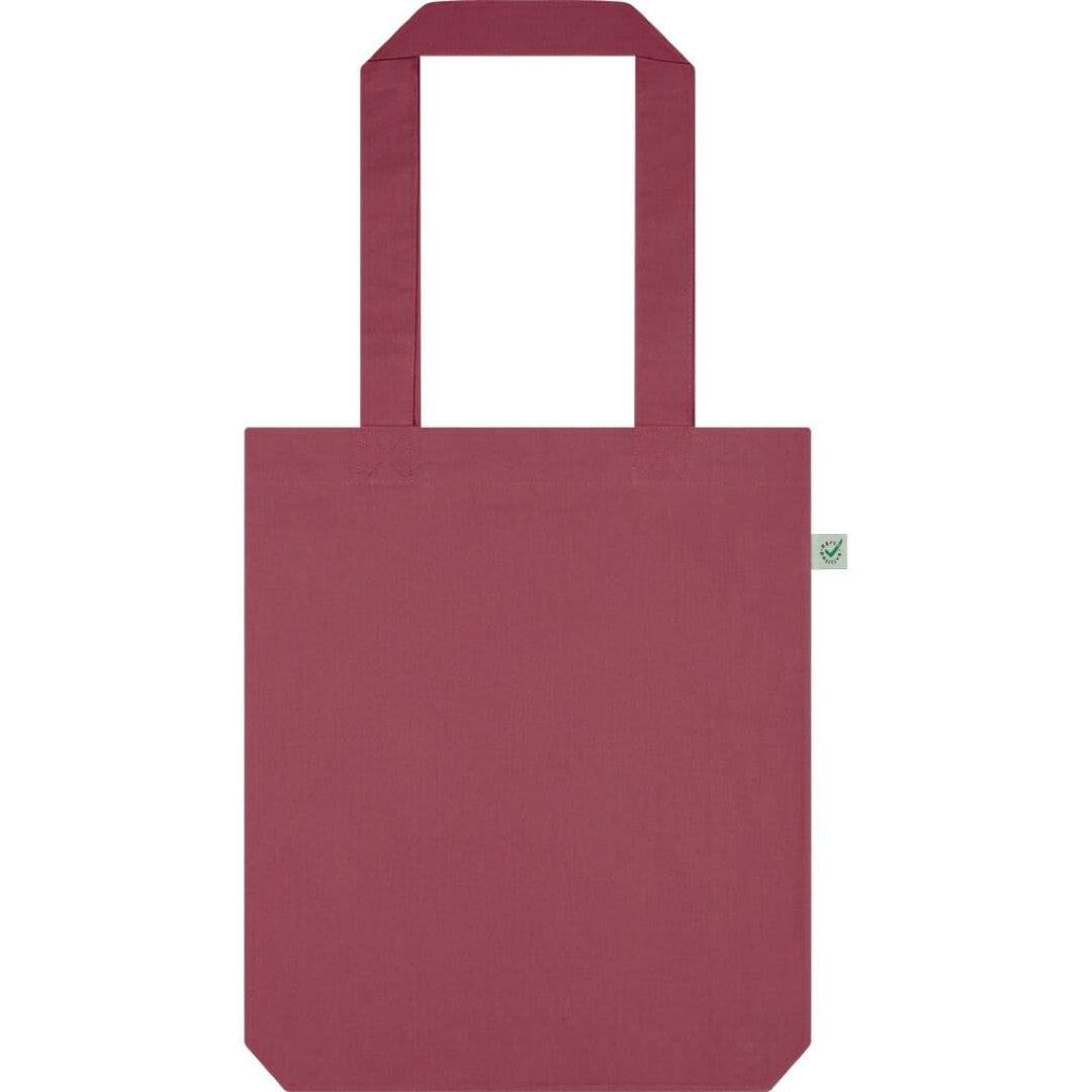 Earth Positive Fashion Tote Bag - Faded Burgundy - ONE SIZE