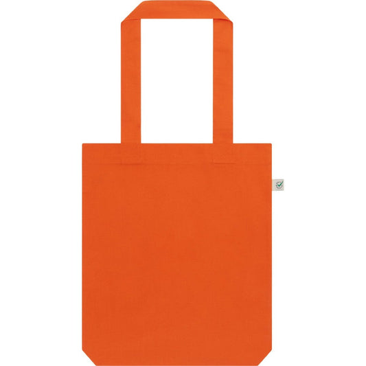 Earth Positive Fashion Tote Bag - Bright Orange - ONE SIZE