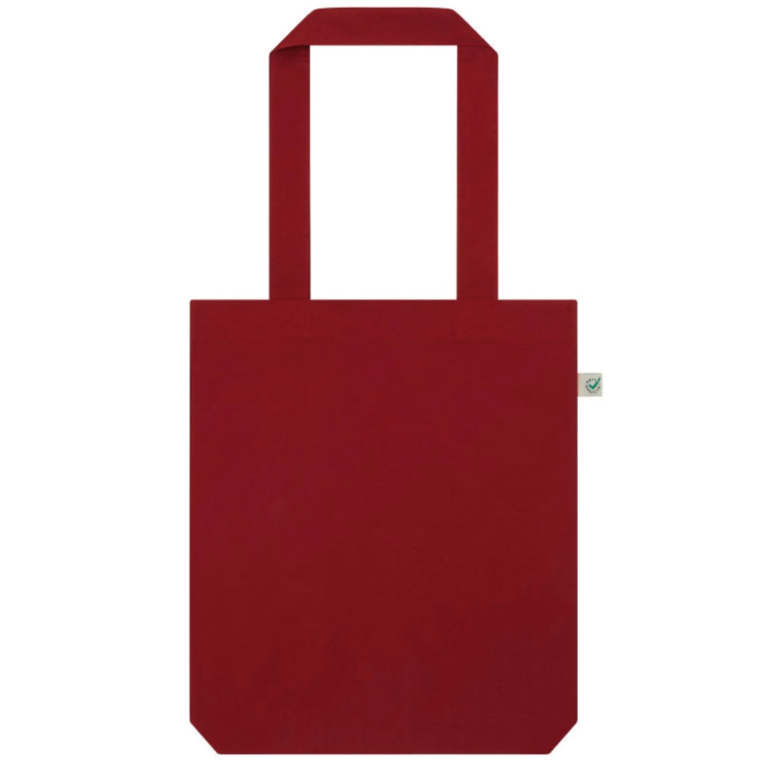 Earth Positive Fashion Tote Bag - Cherry Red - ONE SIZE