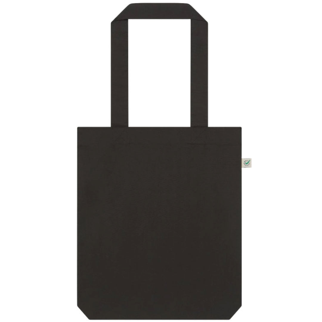 Earth Positive Fashion Tote Bag - Dark Charcoal - ONE SIZE