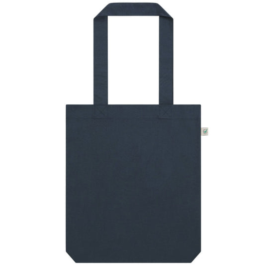 Earth Positive Fashion Tote Bag - Denim Blue - ONE SIZE