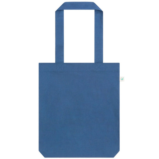 Earth Positive Fashion Tote Bag - Faded Denim - ONE SIZE