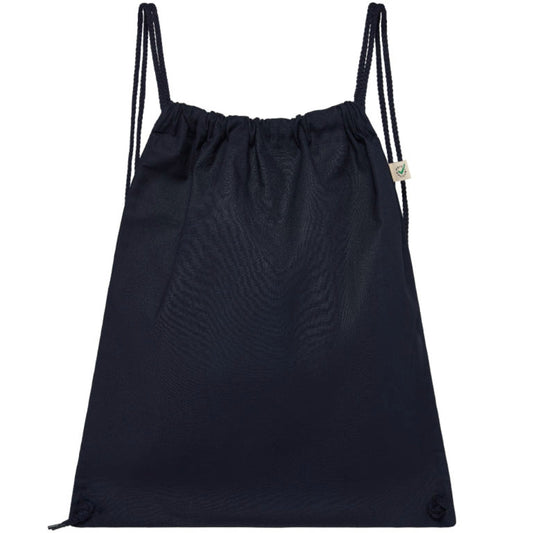 Earth Positive Drawstring Bag - French Navy - ONE SIZE