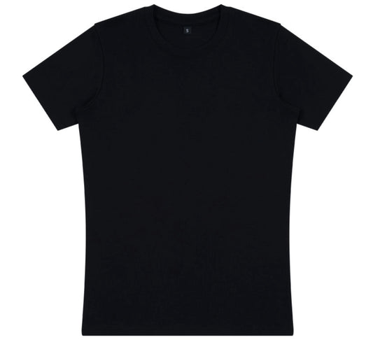 Earth Positive Women's Interlock T-shirt - Black - 2XL